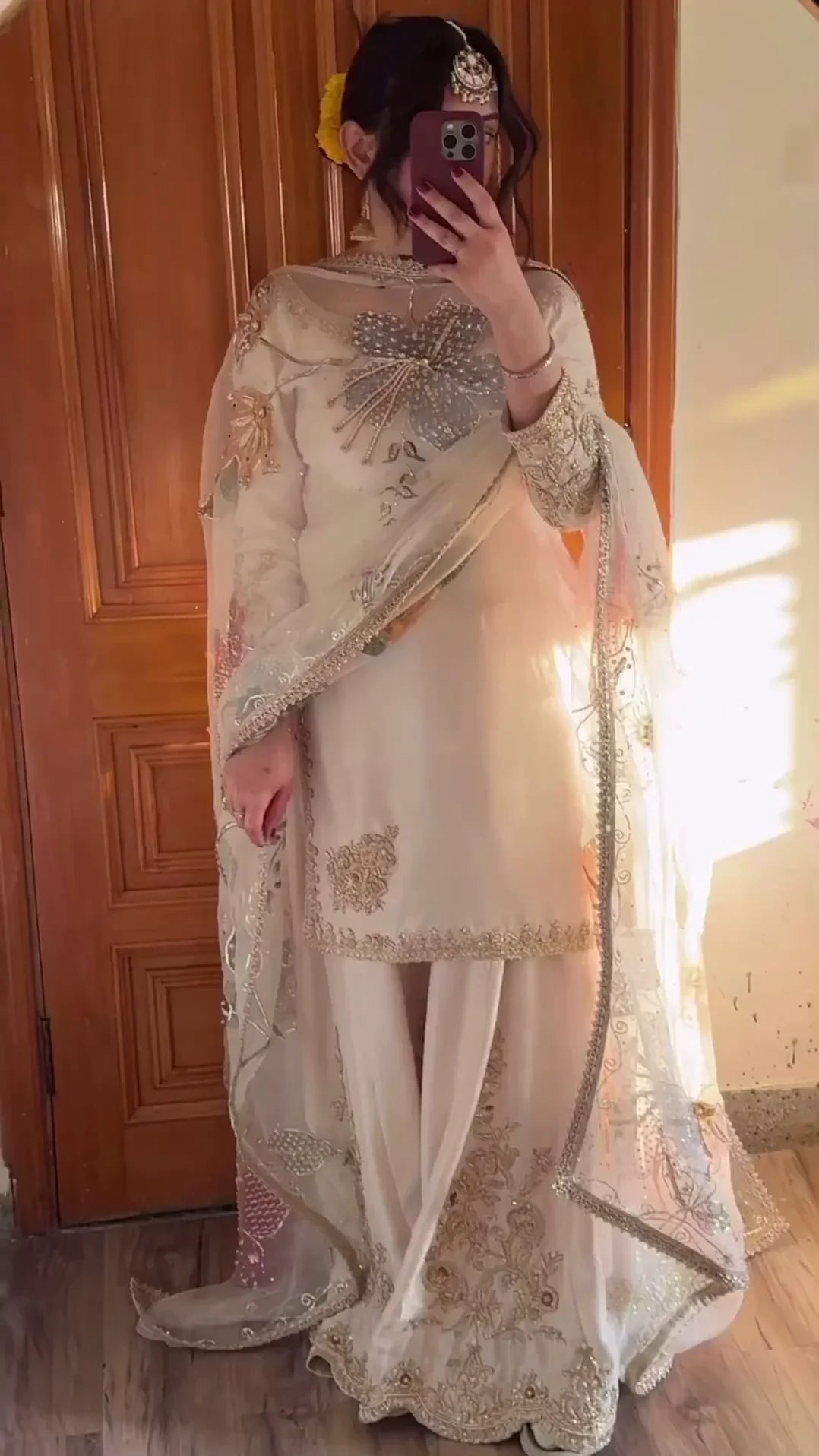 White Sharara: A Pure Blend of Elegant Simplicity, Flowy Comfort, and Timeless Ethnic Style