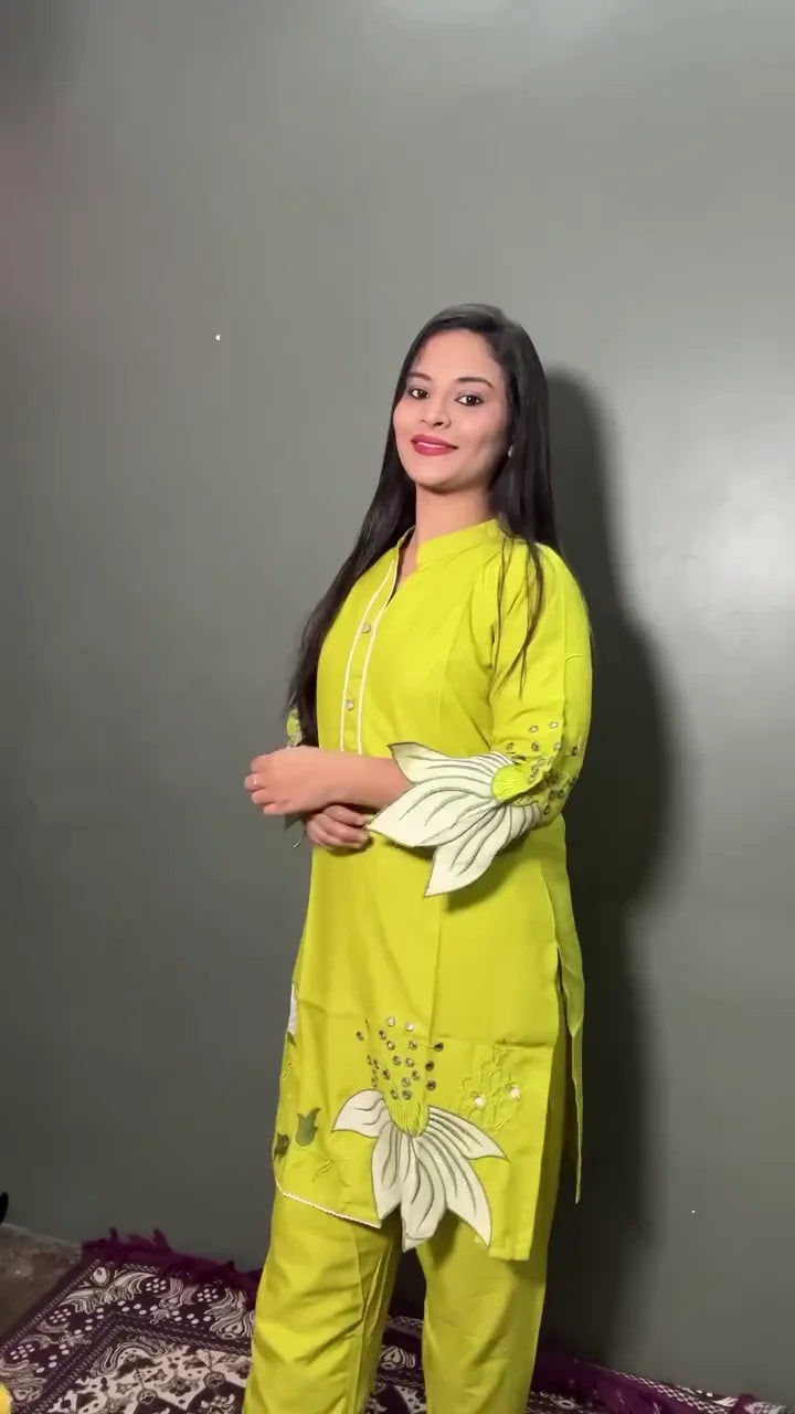 Elegant Office Wear Kurta Set for Women – Comfortable, Classy & Perfect for Everyday Work Style