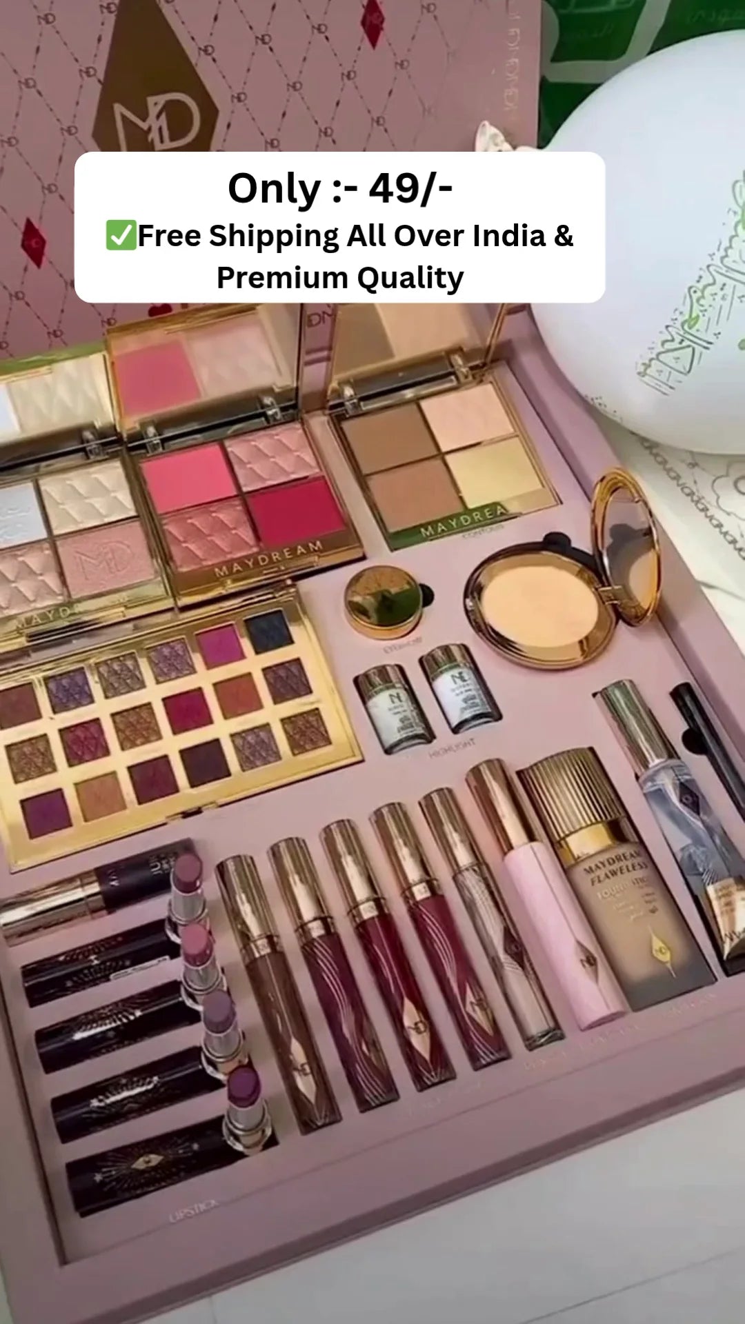 All-in-One Makeup Kit | Style 22 Shades