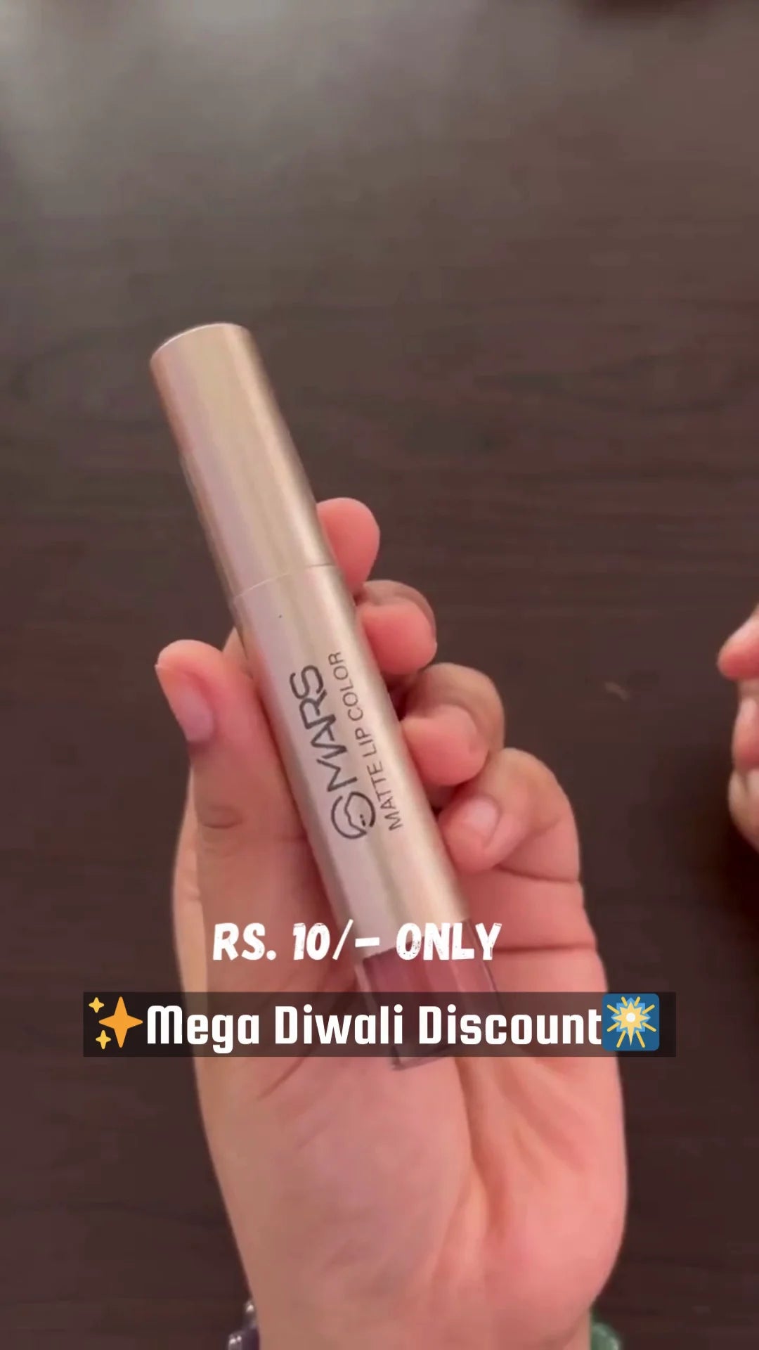 Matte Lip Color – Long-Lasting Smooth Finish Lipstick, Mega Diwali Discount Special Edition
