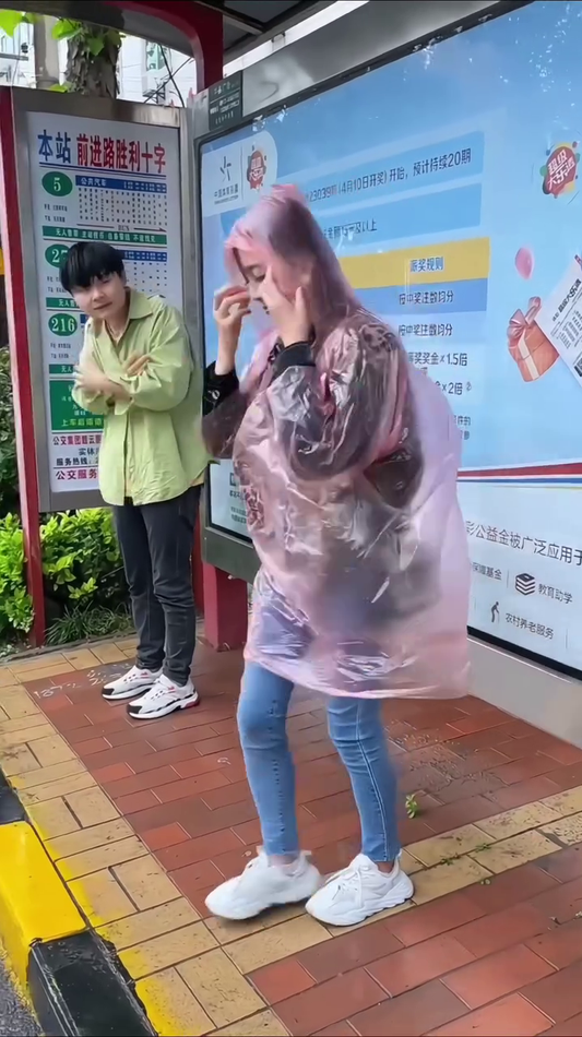 Compact Disposable Rain Poncho – Lightweight, Waterproof Emergency Raincoat for Adults – Portable, Foldable, and Easy to Carry for Travel, Outdoor Events, Festivals, Hiking, and Commuting – One-Time Use Hooded Rainwear for Sudden Weather Protection