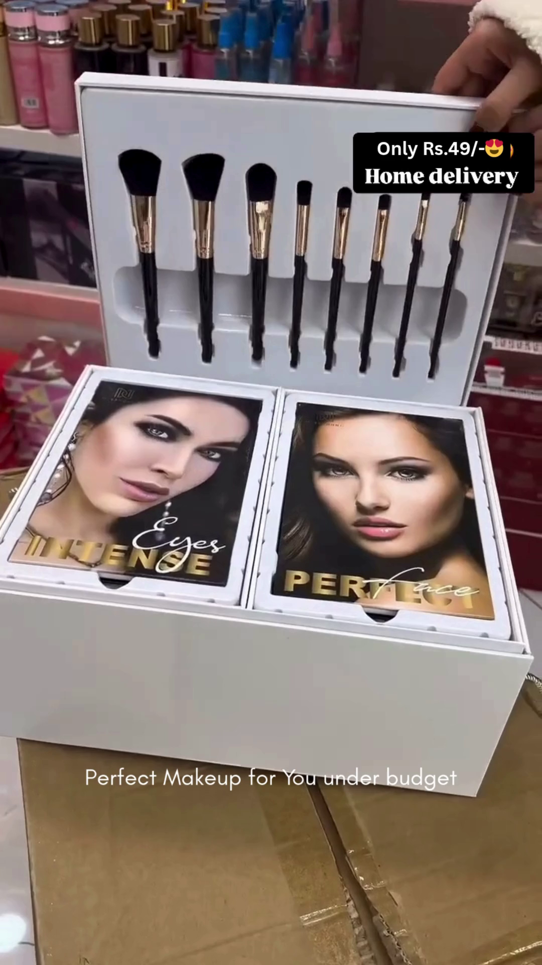 Ultimate All-in-One Premium Makeup Kit with Brushes, Lipsticks, Skincare, and Beauty Essentials – Perfect for Home Use or Gifting