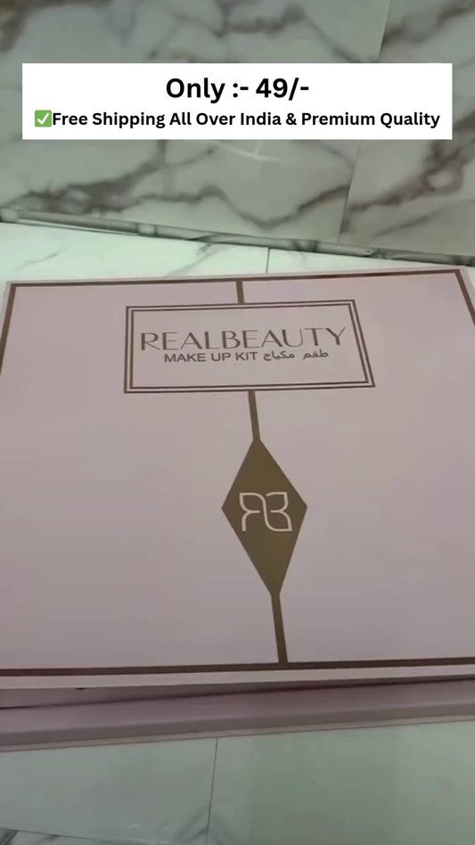 All-in-One Premium “Real Beauty” Professional Makeup Kit with Eyeshadow Palettes, Blushes, Highlighters, Foundations, Lipsticks, Eyeliners, Primers