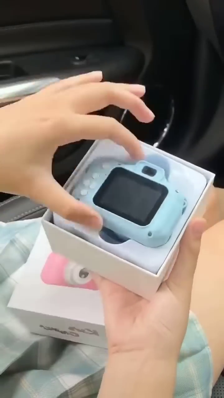 Digital Camera with 2-Inch LCD Screen, Fun Cartoon Photo Frames, Video Recording, Games, and Rechargeable Battery – Compact Mini Camera Toy for Children Photography, Learning, Travel, and Gifting