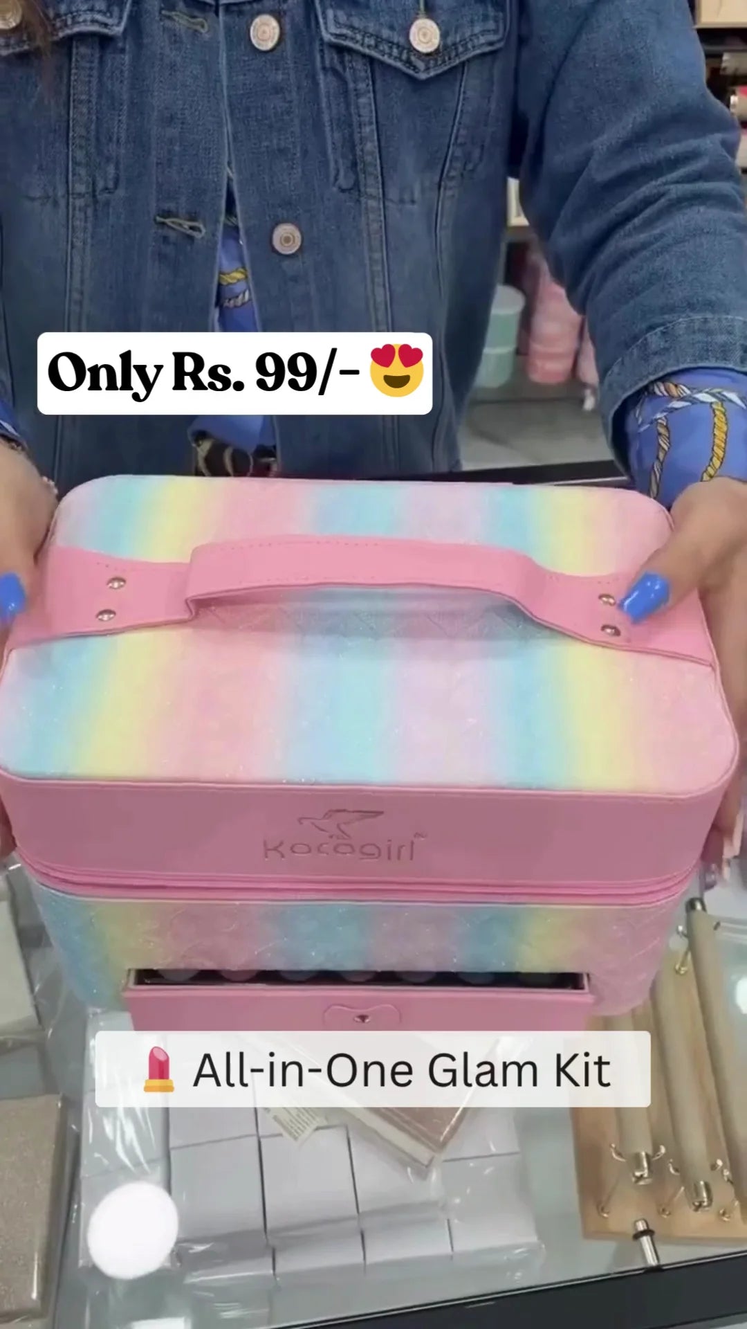 Ultimate Glam Makeup Kit for Women – Trendy, Complete Beauty Essentials Set