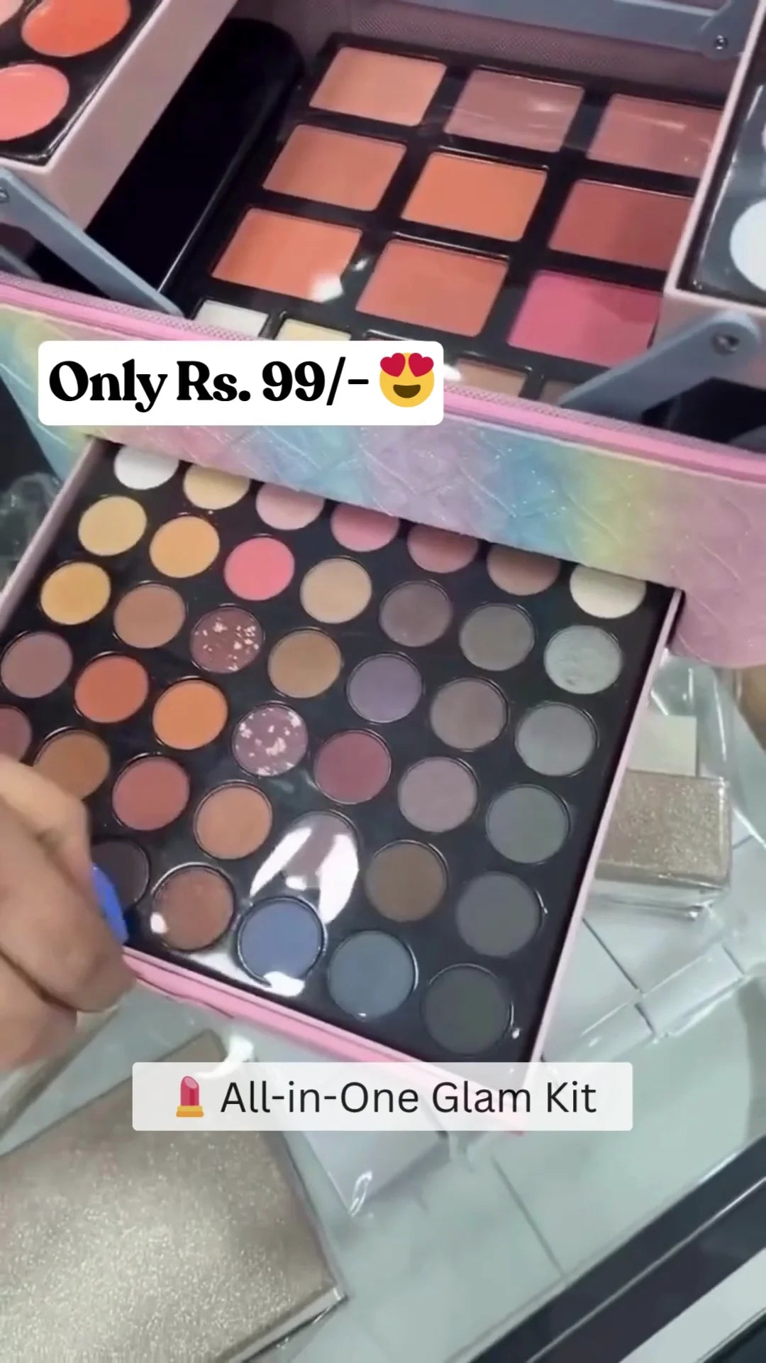 Ultimate Glam Makeup Kit for Women – Trendy, Complete Beauty Essentials Set