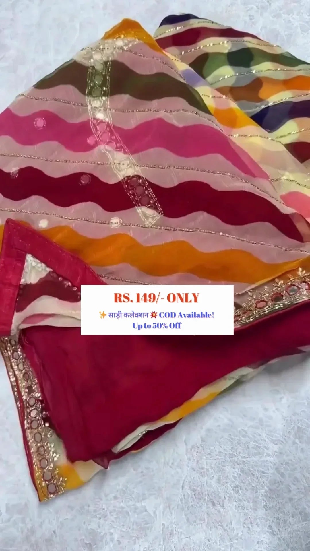 Leriya Saree: A Vibrant Blend of Rajasthani Tradition, Flowing Patterns, and Timeless Ethnic Elegance