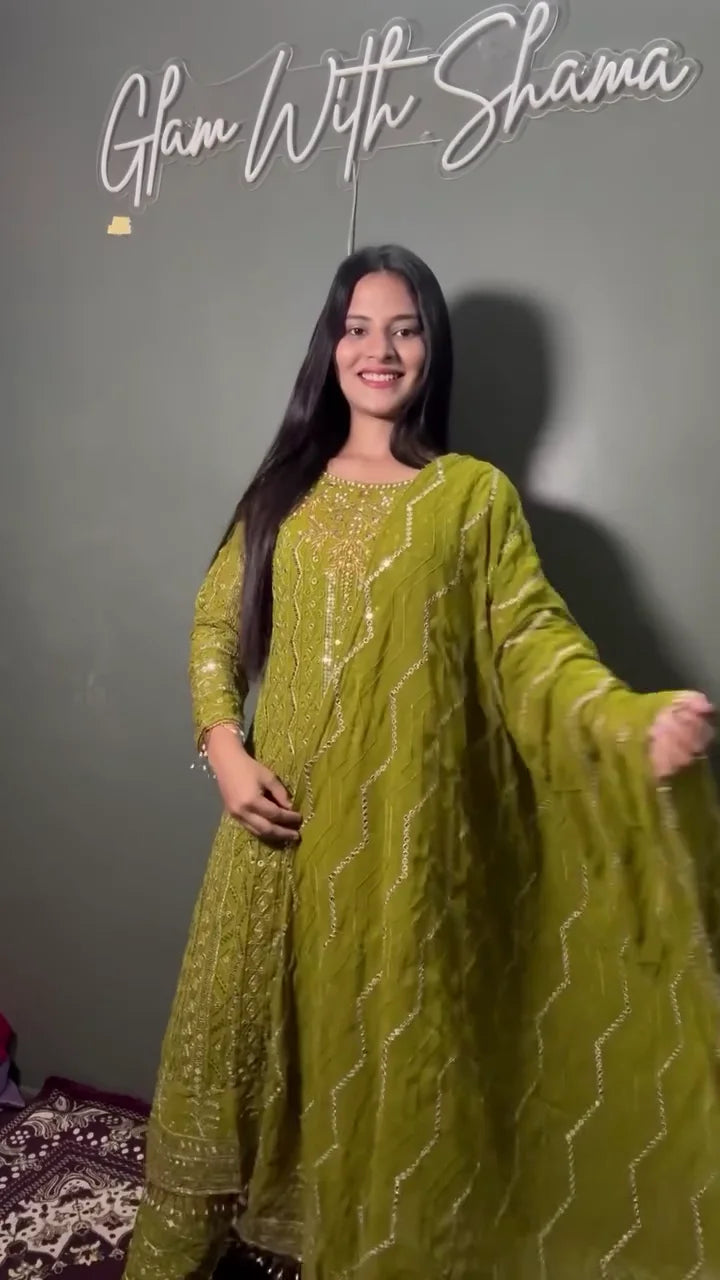 Lavender Sharara: A Soft Fusion of Pastel Elegance, Flowy Festive Flair, and Modern Ethnic Charm